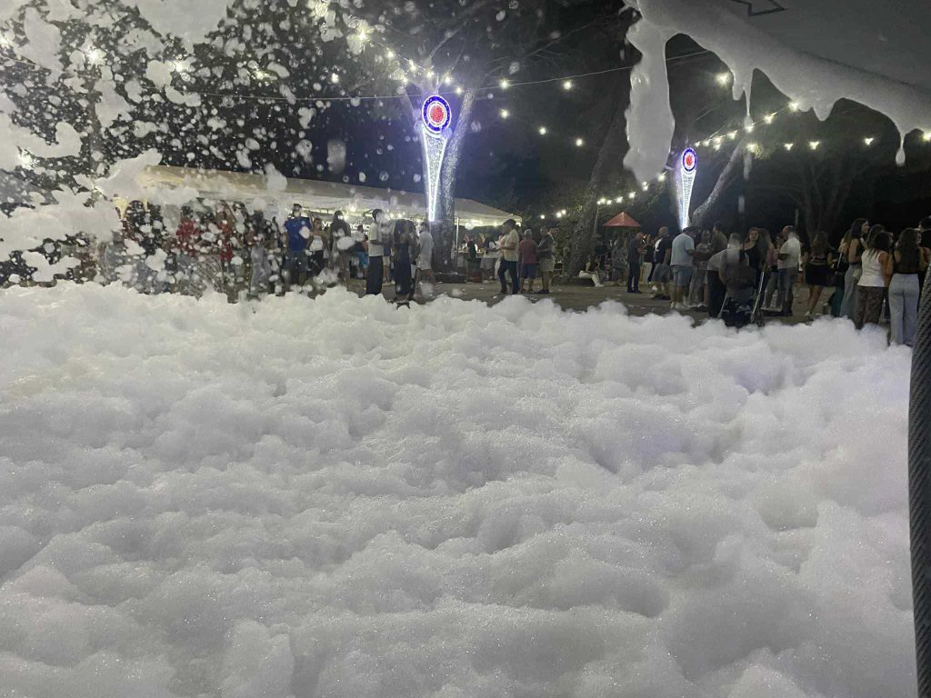 festa da espuma